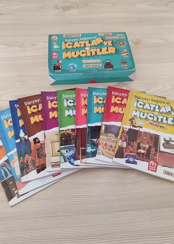  Mucitler ve İcatlar Çocuk Kitapları Seti