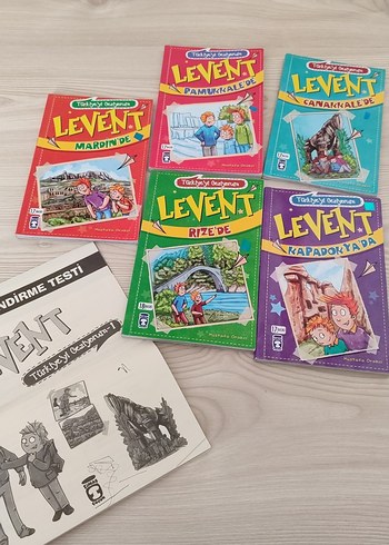  Beden Levent Türkçe Öğreniyorum Kitap Seti
