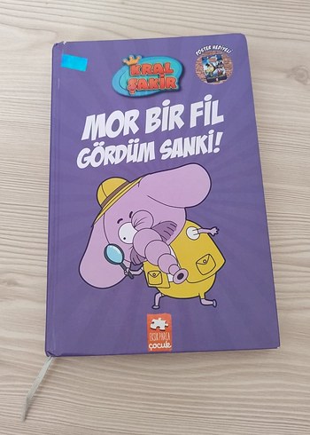 Kral Şakir Mor Bir Fil Gördüm Sanki Çocuk Kitabı