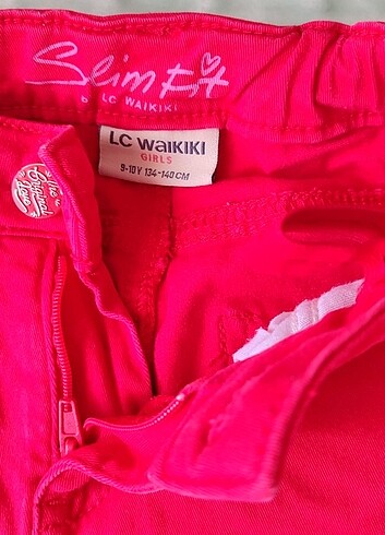 LC Waikiki Lcw 9 10 yaş pantolon kırmızı pantolon