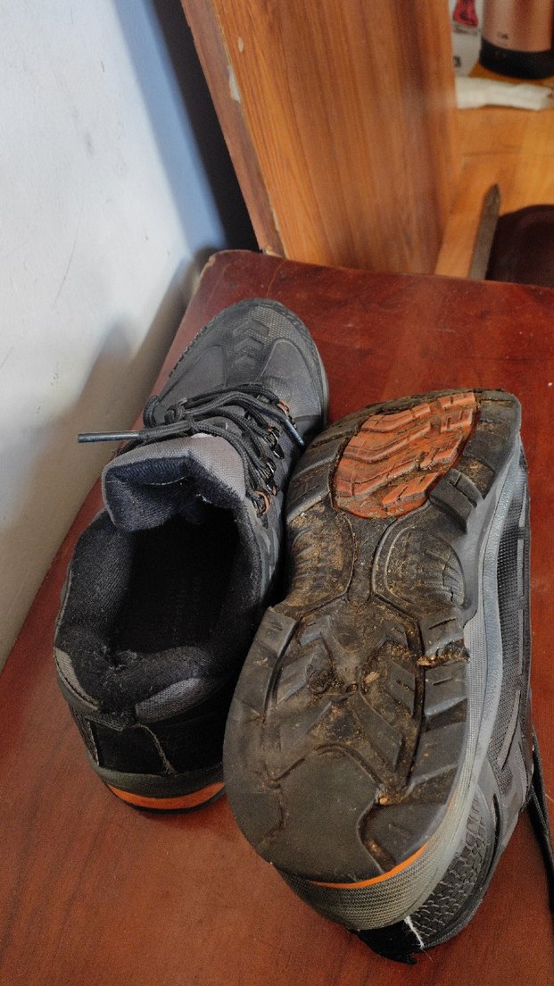 Siyah Bağcıklı Erkek Spor Outdoor Ayakkabı - Görsel 4