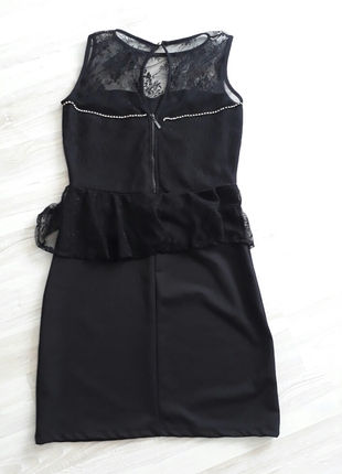 xl Beden siyah Renk taşlı etekli elbise