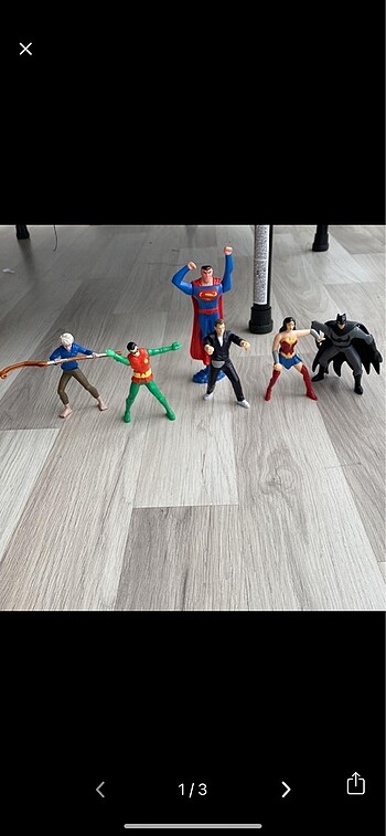Figurler batman supermen