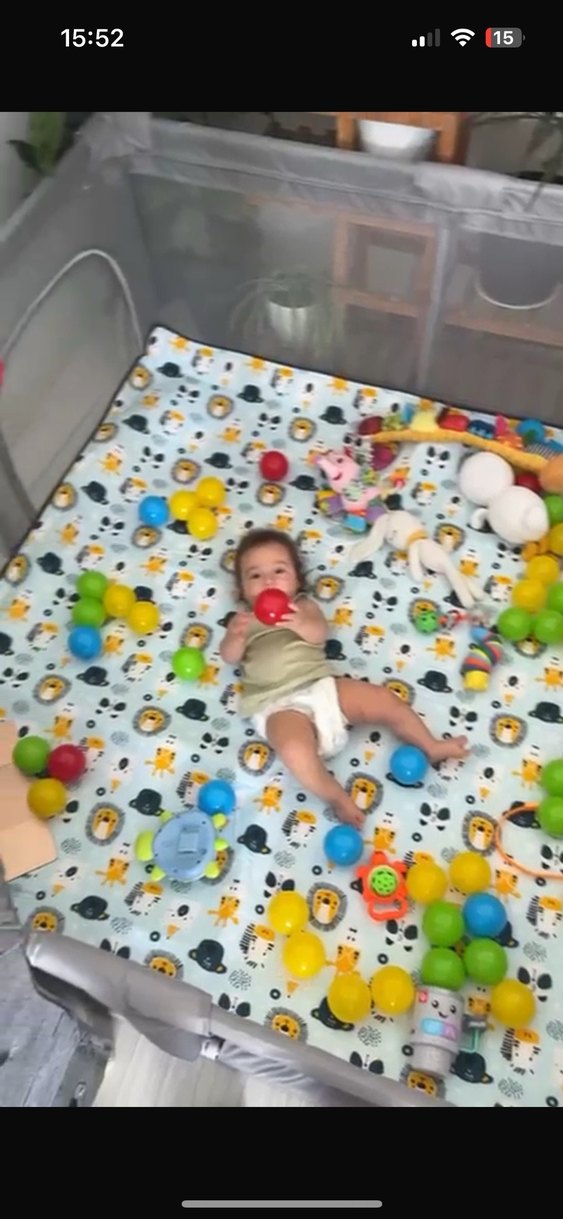 Renkli Toplu Bebek Oyun Parkı - Görsel 4