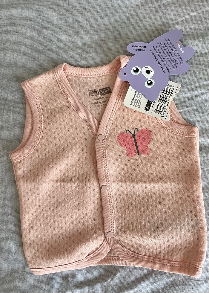 Etiketli bebek yelekleri - Görsel 3