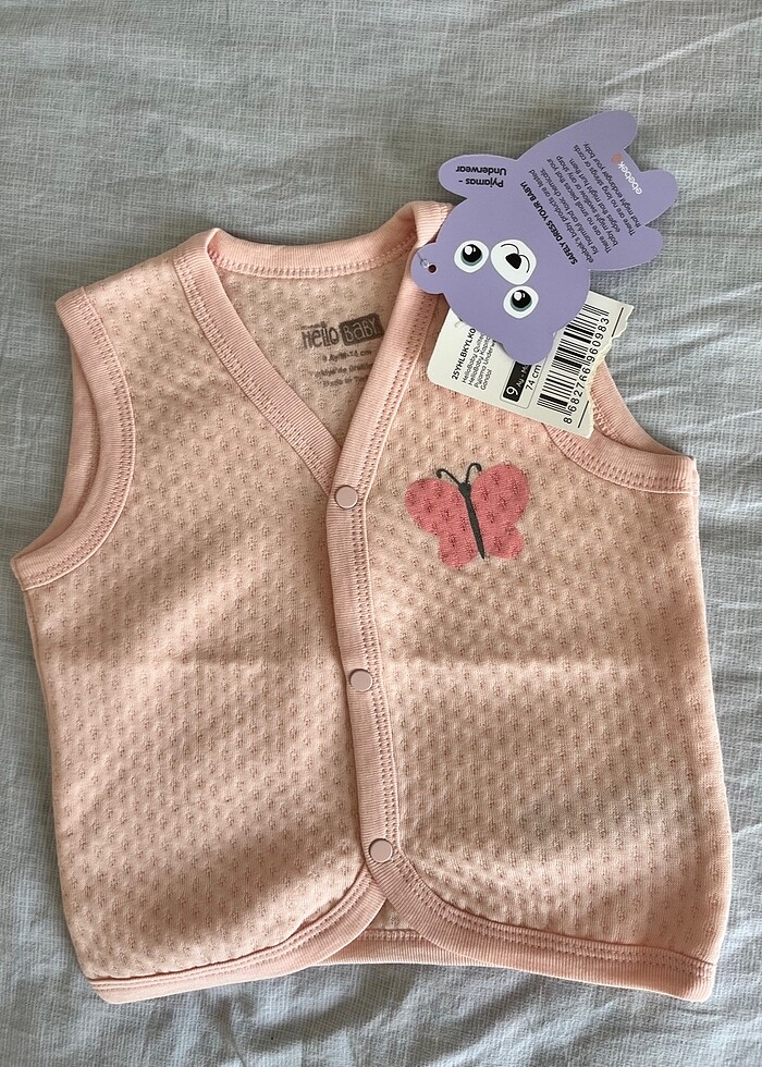 Etiketli bebek yelekleri - Görsel 4