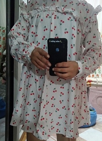 H&M Kirazlı tunik