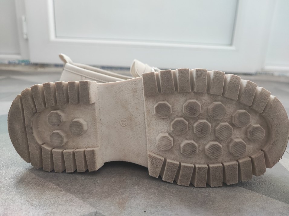 Bej Tokalı Çocuk Günlük Loafer Platform - Görsel 5