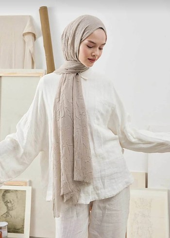 Fresh Scarf bambu şal taş rengi