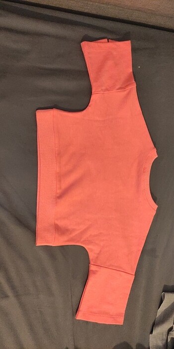 Neon turuncu narçiçeği crop - Görsel 6