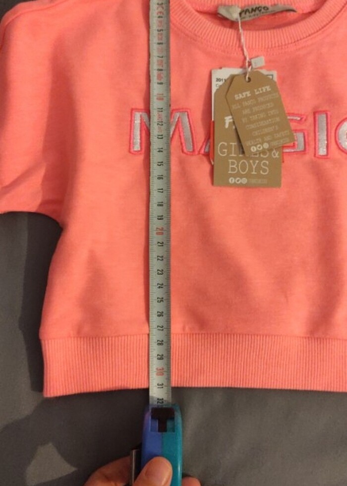 Neon turuncu narçiçeği crop - Görsel 5