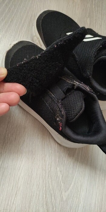 Adidas siyah cırtlı spor ayakkabı  - Görsel 5