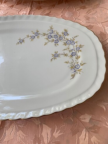  Beden Vintage Servis Tabağı