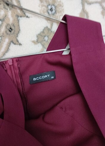 40 Beden bordo Renk Abiye elbise