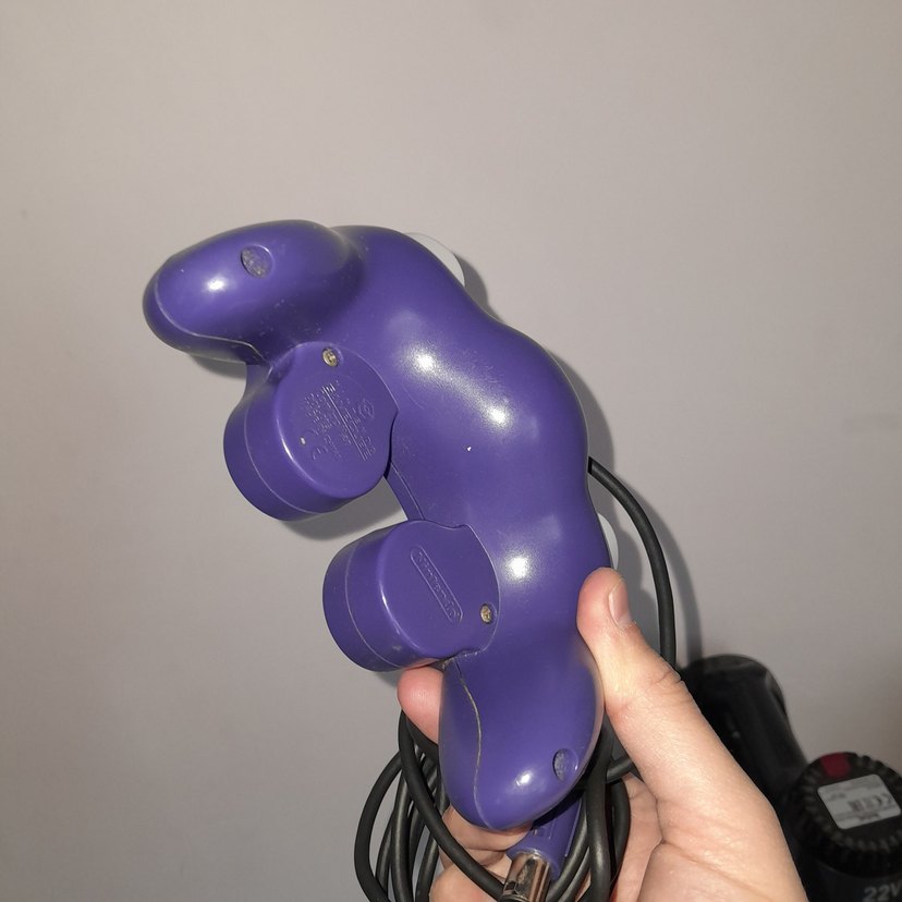 Nintendo GameCube Mor 2 adet Oyun Kolu - Görsel 2