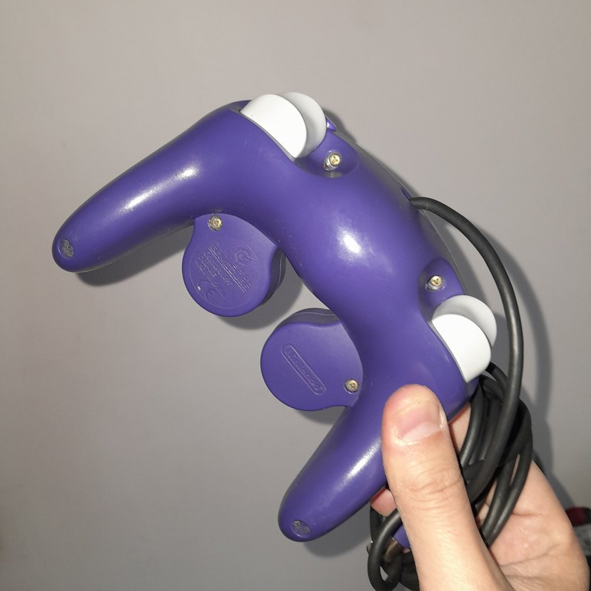 Nintendo GameCube Mor 2 adet Oyun Kolu - Görsel 3