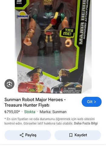 Major Heros Aksiyon Robot - Görsel 7