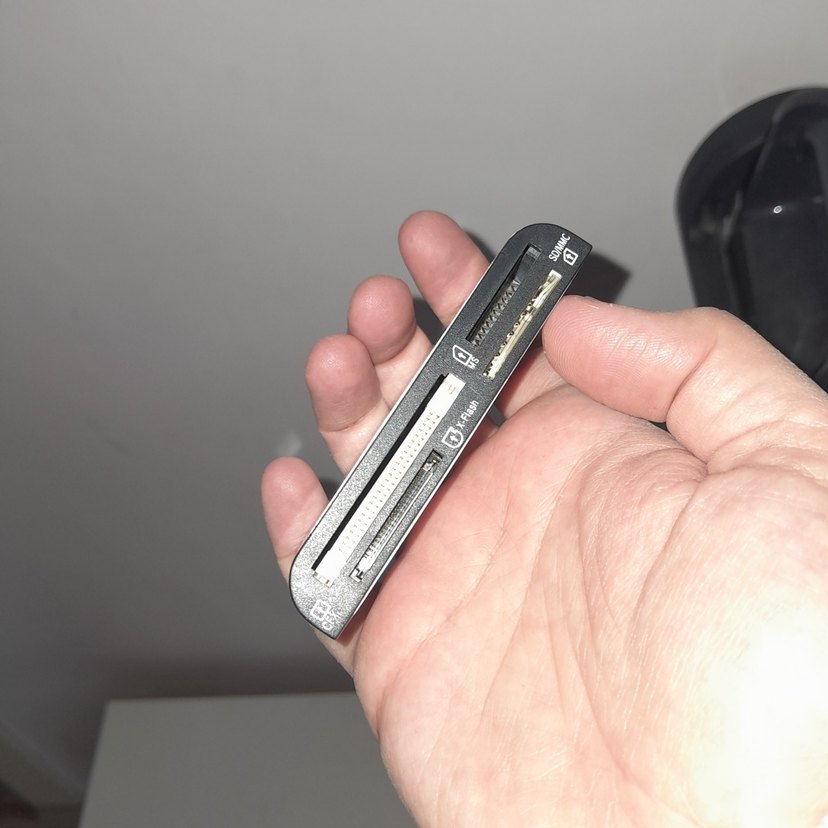 Sertec Siyah USB 2.0 Hafıza Kartı Okuyucu - Görsel 5