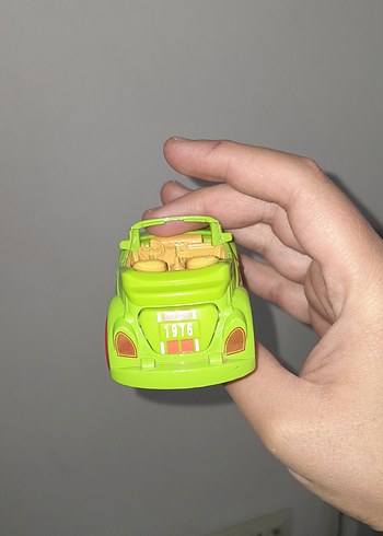 Renkli Yeşil Oyuncak Araba - Görsel 6
