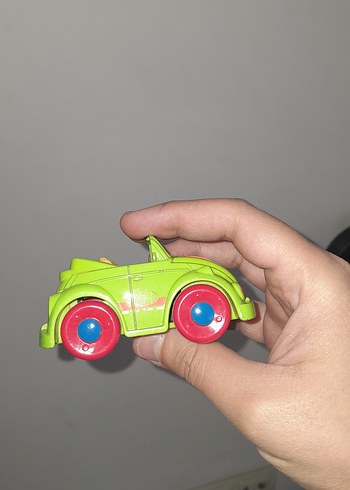 Renkli Yeşil Oyuncak Araba - Görsel 5