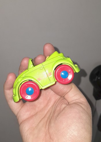 Renkli Yeşil Oyuncak Araba - Görsel 4