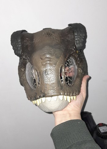 T-Rex Dinozor Aksiyon Figürü Maskesi - Görsel 3