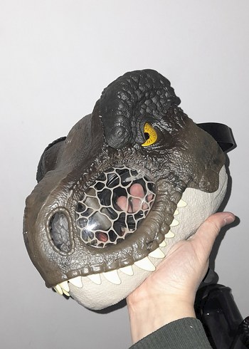 T-Rex Dinozor Aksiyon Figürü Maskesi - Görsel 5