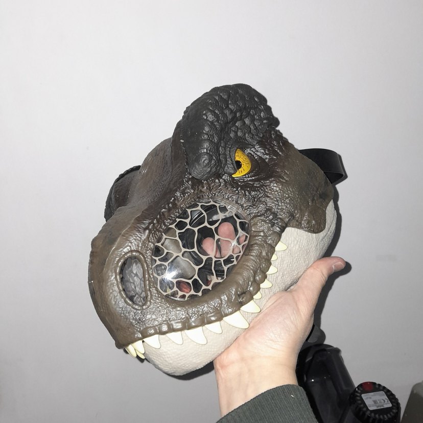 T-Rex Dinozor Aksiyon Figürü Maskesi - Görsel 5