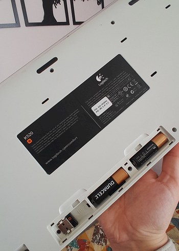 Klavye Siyah Logitech Kablosuz Tv Uyumlu - Görsel 2