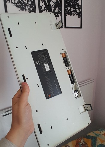 Klavye Siyah Logitech Kablosuz Tv Uyumlu - Görsel 8