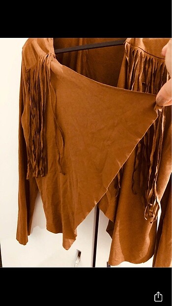 xl Beden Taba western dokulu ceket
