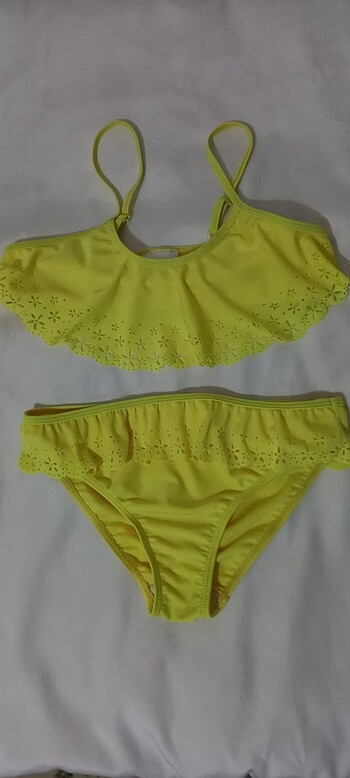 Limon sarısı bikini