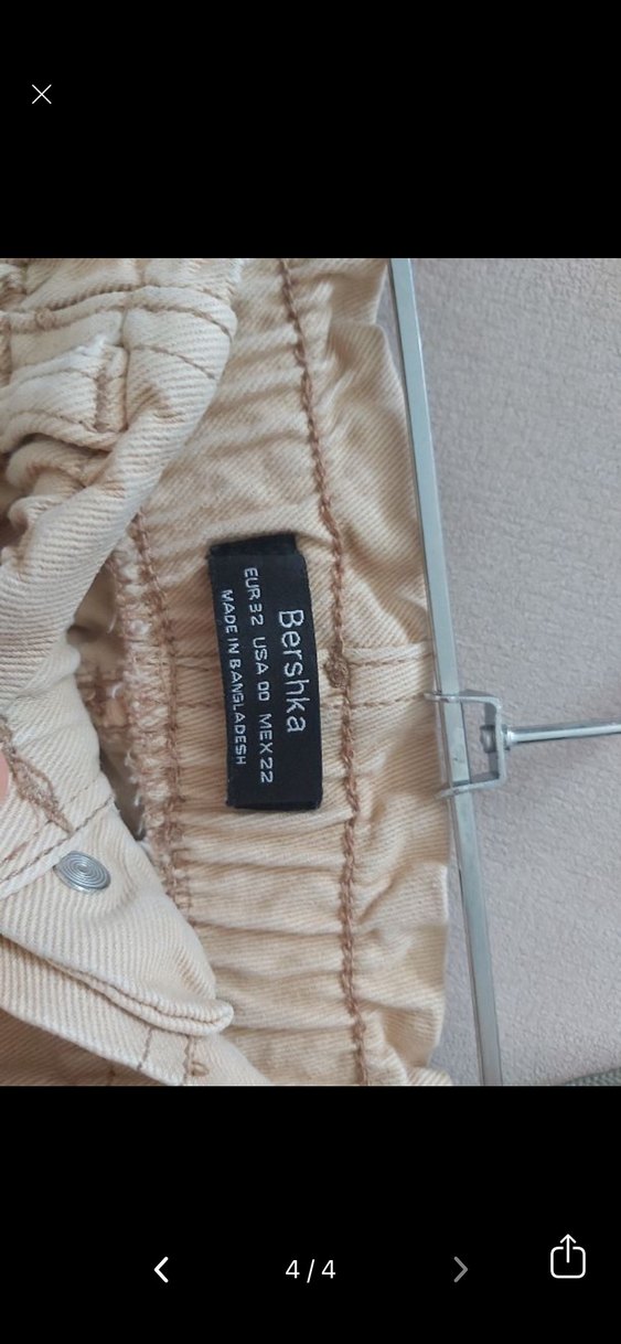 32-34 beden Kadın  Bel Detayl Pantolon - Görsel 2