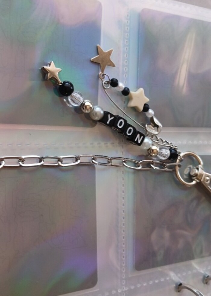Yoongi charm anahtarlık 40^ - Görsel 3