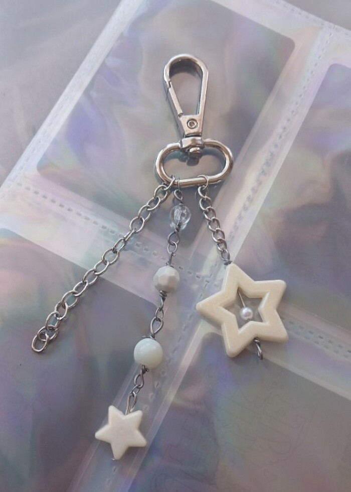 Yıldız cahrm anahtarlik  - Görsel 2