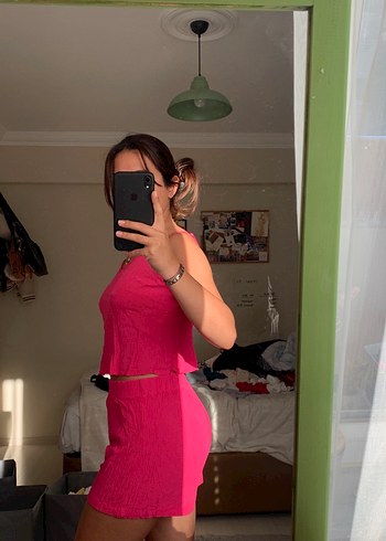 Zara pembe alt üst takım - Görsel 2