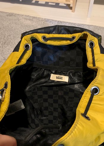 Vans sarı laptop bölmeli sırt çantası - Görsel 2
