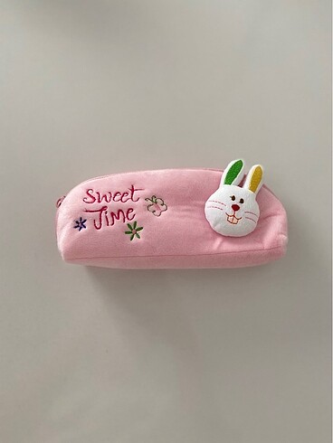 Peluş Kalemlik Pembe