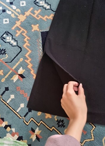 s Beden siyah Renk Siyah örgü etek trendyolmilla 