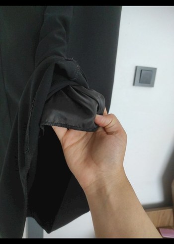 Fermuarlı Siyah Uzun Kadın Etek - Görsel 3