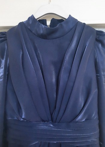 Mavi İşlemeli Payetli Kadın El Zinciri - Görsel 7