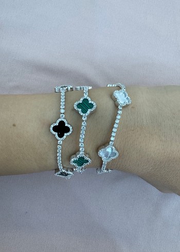 Diğer Van cleef 5 yoncalı gümüş bileklik