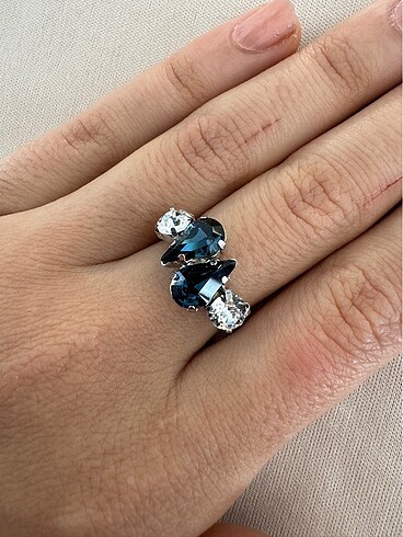 swarovski Swarovski gümüş yüzük