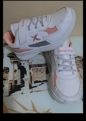 Beyaz Kız Çocuk Spor Ayakkabı