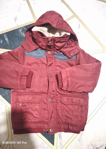 Chicco bordo Erkek Çocuk Montu - Görsel 3