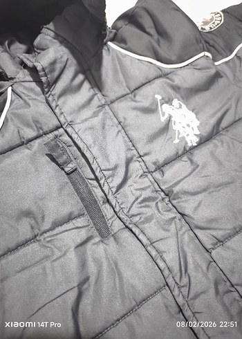 Gri erkek çocuk mont - Görsel 2