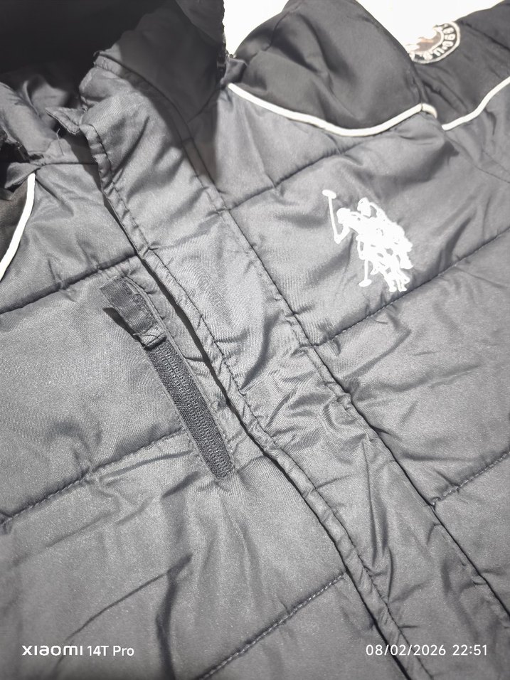 Gri erkek çocuk mont - Görsel 2