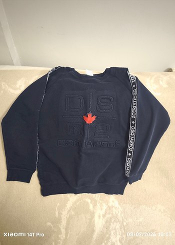 Erkek çocuk Lacivert bisiklet yaka Sweatshirt - Görsel 4