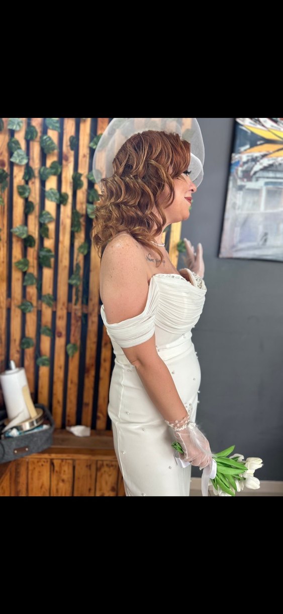 Vintage Bohem Gelinlik, Uzun ve Straplez nişan isteme nikah - Görsel 5