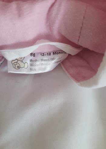 Beyaz Nakışlı Kapüşonlu Bebek Tulumu - Görsel 6